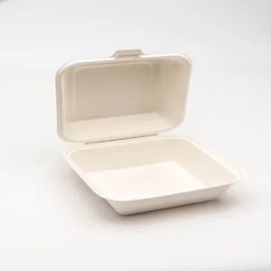 Imagen de una colección de envases biodegradables para alimentos. Estos recipientes están fabricados con materiales ecológicos que favorecen la sostenibilidad del medio ambiente. Con su construcción duradera y tapas seguras, estos recipientes biodegradables para alimentos ofrecen una solución fiable para almacenar y transportar diversos tipos de alimentos. Diseñados para reducir los residuos y minimizar el impacto medioambiental, estos recipientes son perfectos para la comida para llevar, la preparación de comidas y los servicios de reparto de alimentos. Elija estos recipientes biodegradables para alimentos como una opción responsable tanto para sus necesidades de almacenamiento de alimentos como para el planeta.