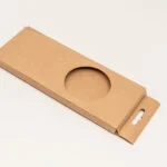 boîte brune pour pailles