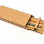 Ensemble complet de pailles en verre avec brosse de nettoyage pour une expérience de dégustation élégante et écologique