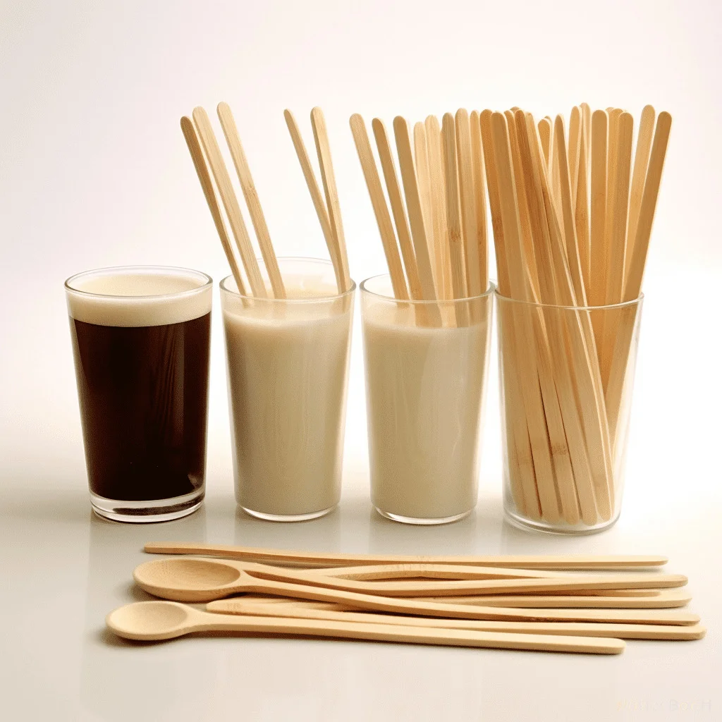 Las varillas de madera son sanas y ecológicas.