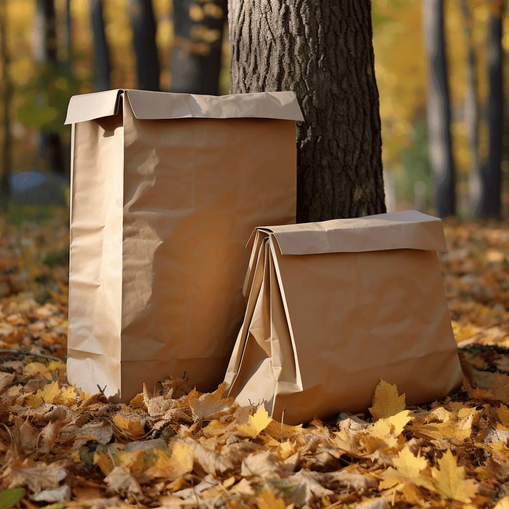 We support customization paper compostable garden waste sacks.
