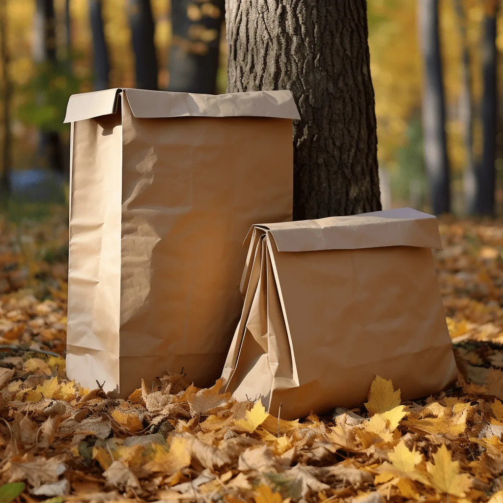 We support customization paper compostable garden waste sacks.
